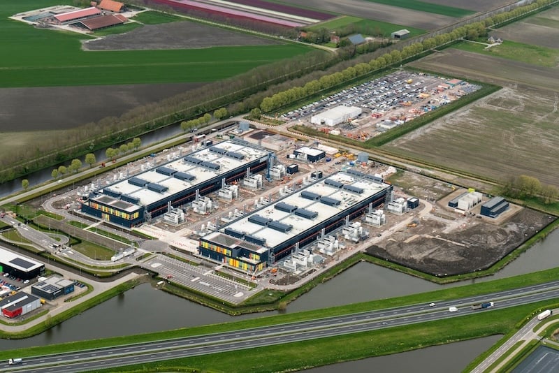 Image of a Data Center in the Netherlands